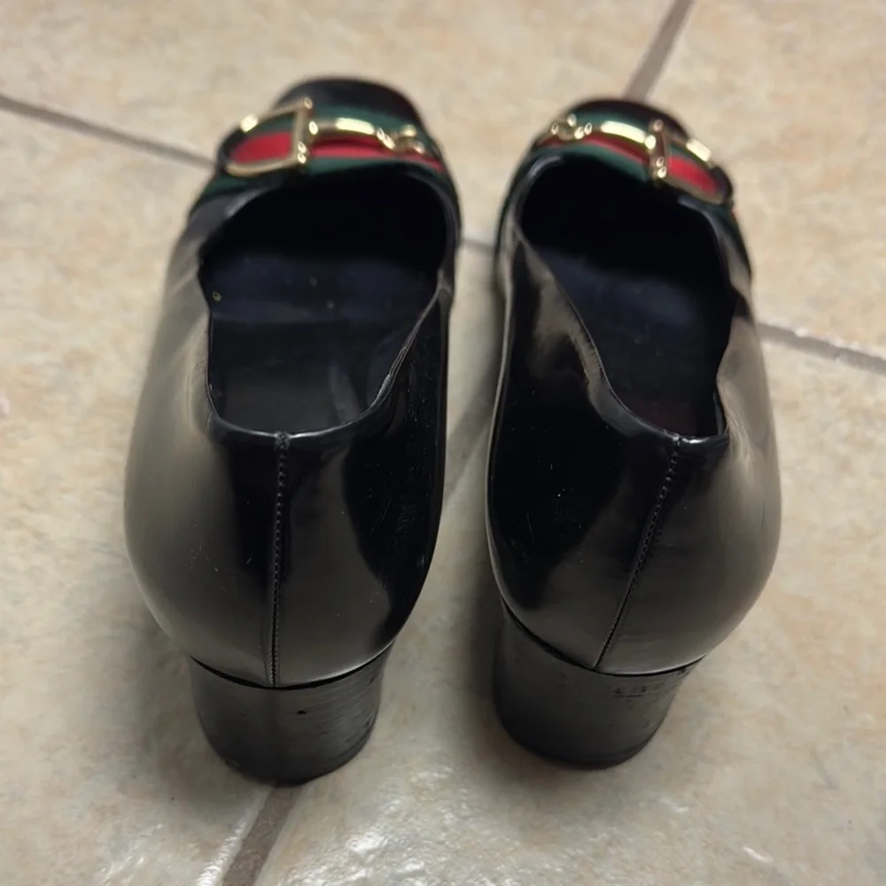 Gucci Black Leather classic heels - Picture 3 of 5